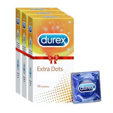 Guponjinish Durex Love Extra Dots Combo 3 Pack - 30 Pcs