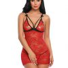 Lingerie Lace Strap Red